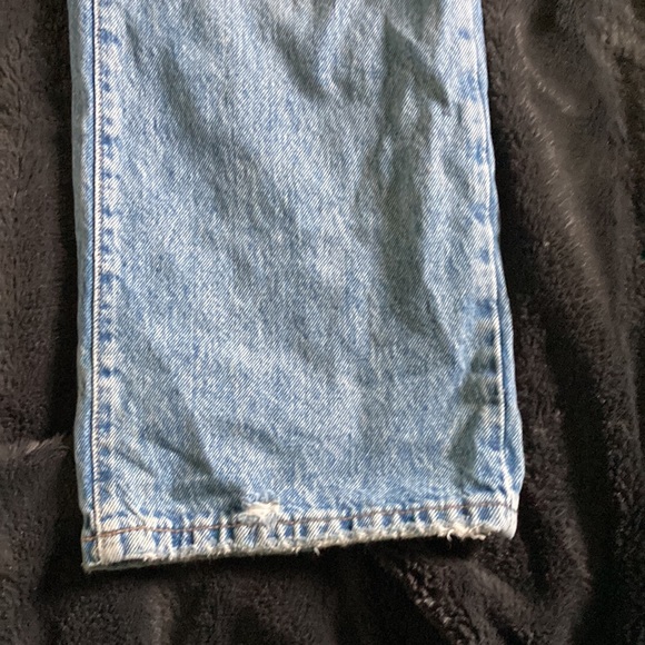 Trendy wide leg baggy garage jeans - Picture 4 of 9